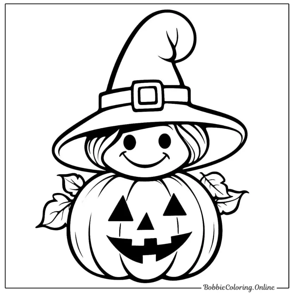 Halloween 2024 Coloring Pages Free PDF For Kids