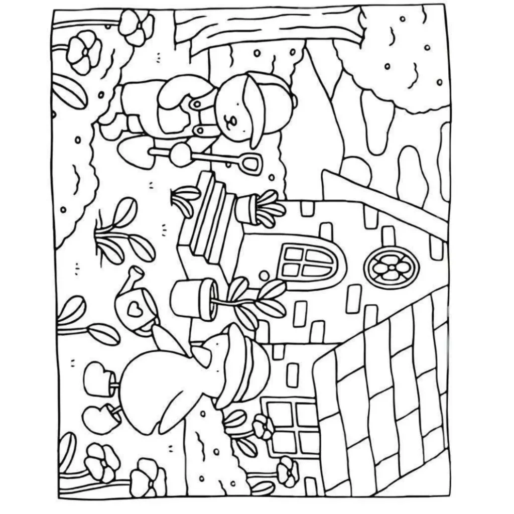 Bobbie Goods Colouring Pages PDF Free 