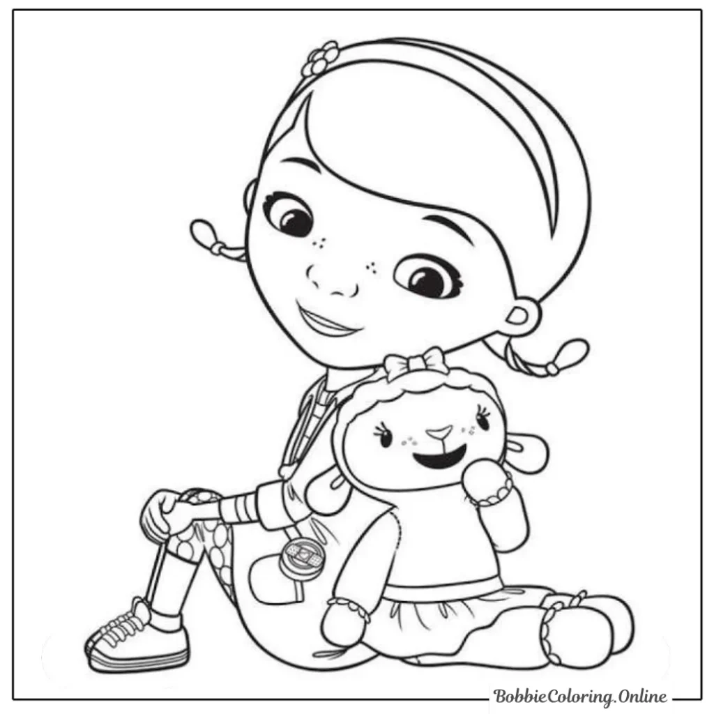 Free Printable Doc McStuffins Coloring Pages PDF