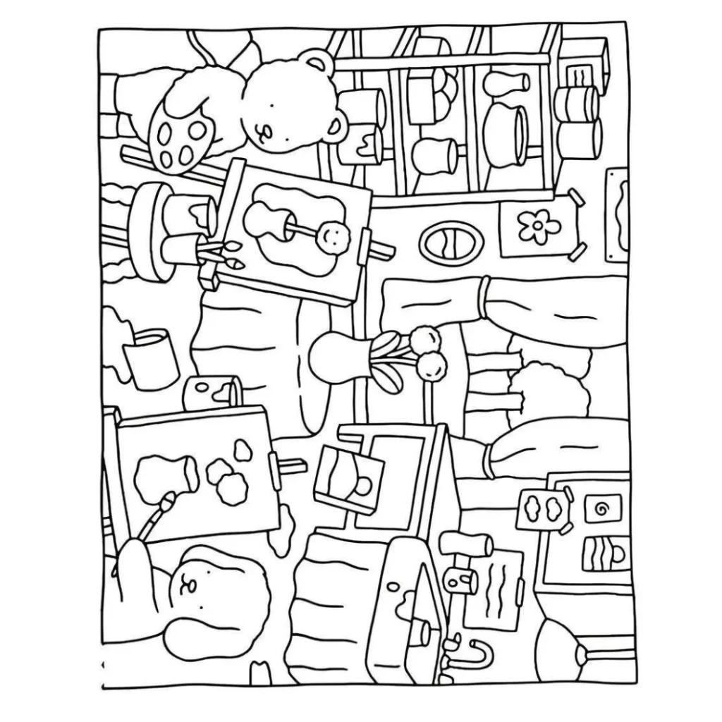 Bobbie Goods Colouring Pages PDF Free 