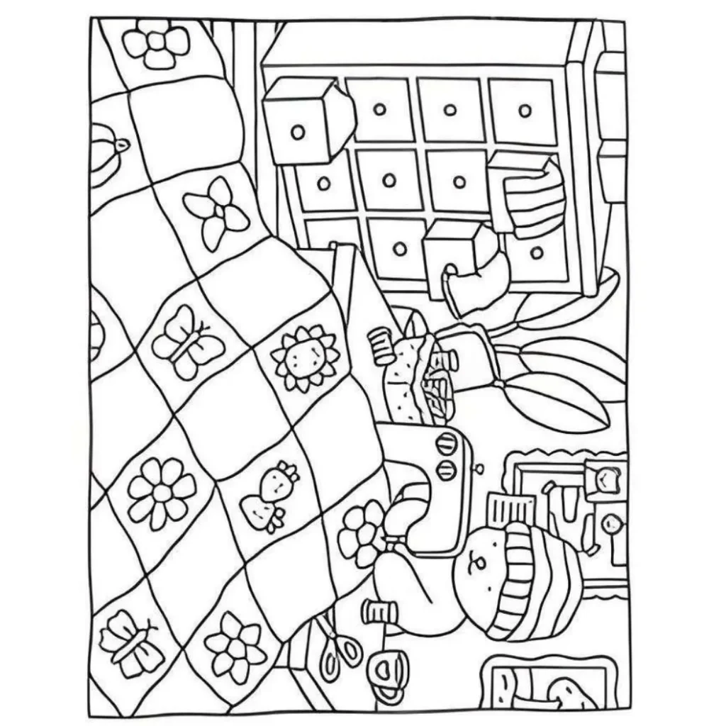 Bobbie Goods Colouring Pages PDF Free 