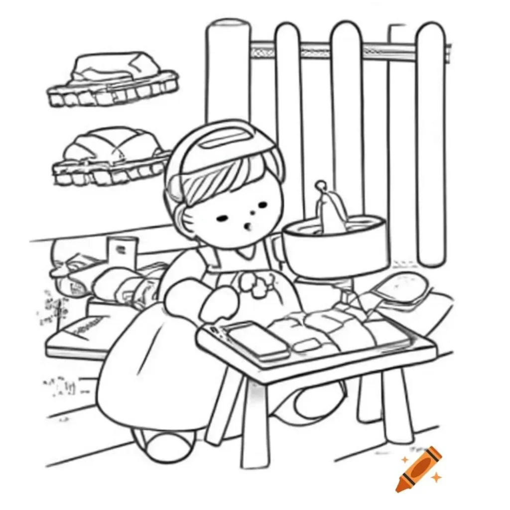 Bobbie Goods Colouring Pages PDF Free 