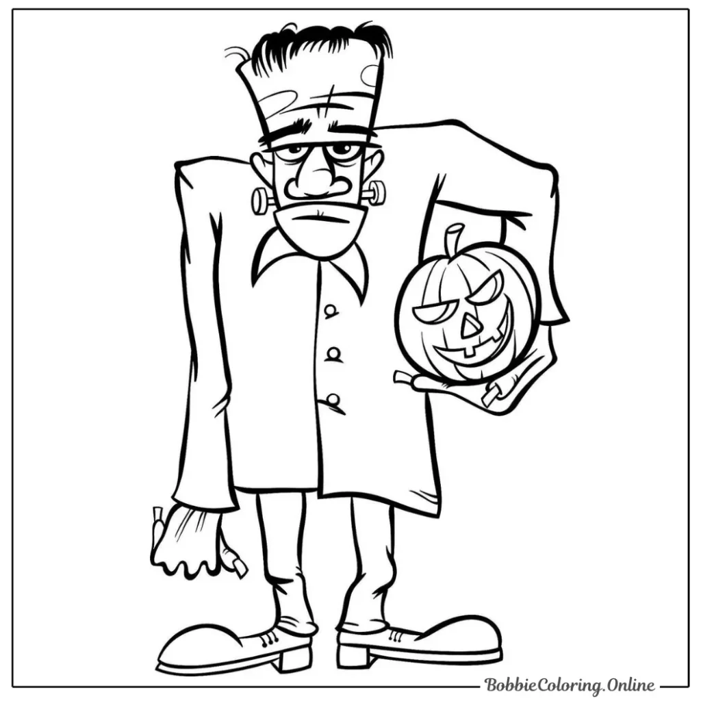 Halloween 2024 Coloring Pages Free PDF For Kids