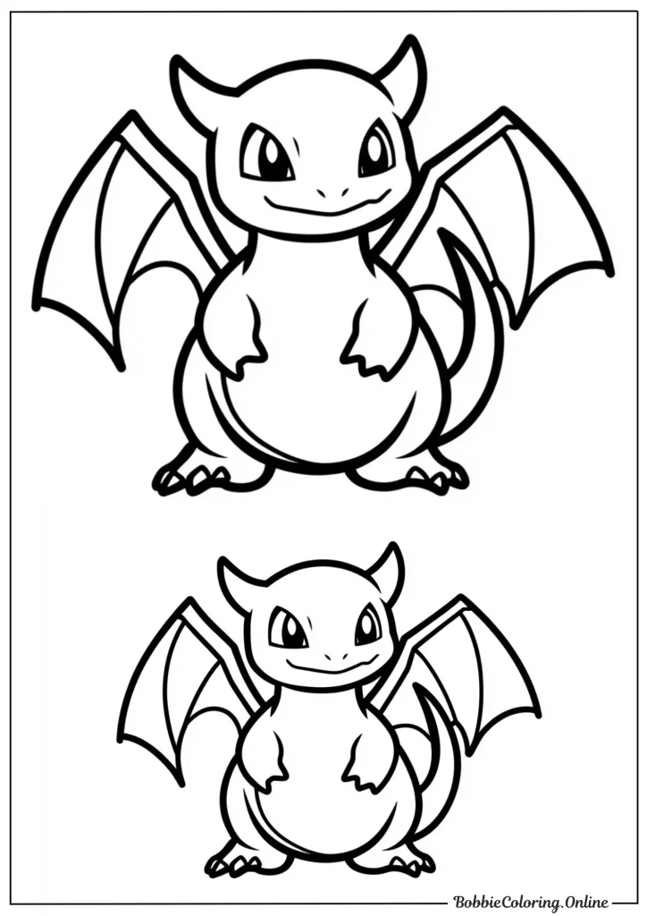 Charizard Coloring Pages Printable