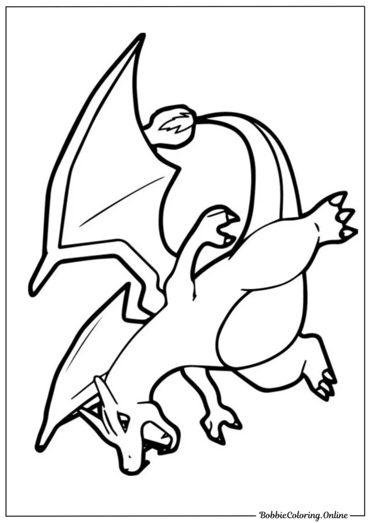 Charizard Coloring Pages Printable