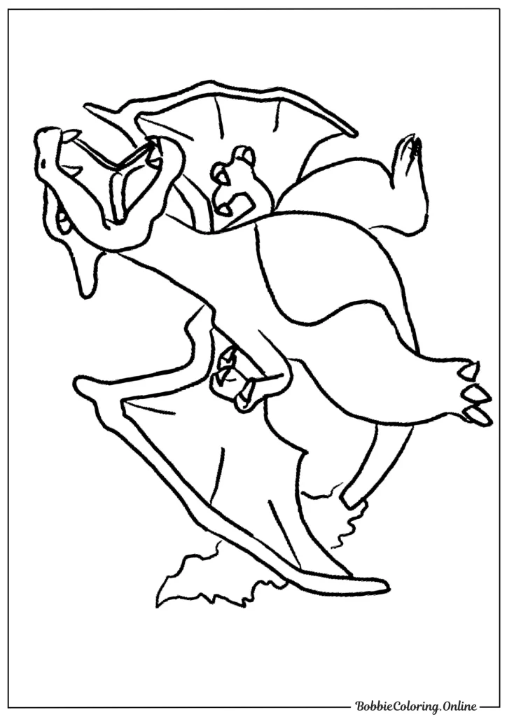 Charizard Coloring Pages Printable